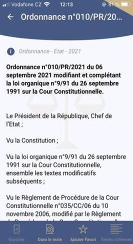Application Jury texte